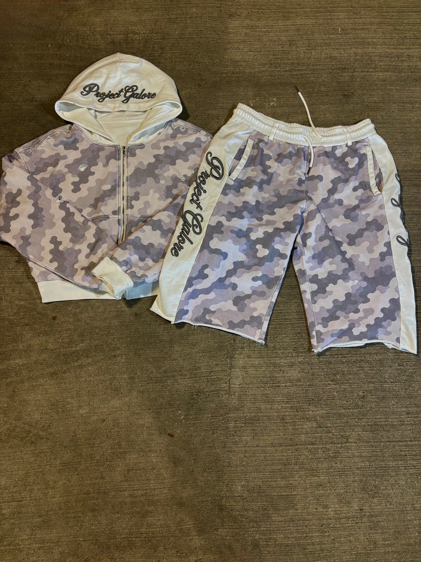 WHITE KAMO SET